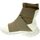 Schoenen Dames Lage sneakers Fessura Sneakers Donna Tortora/Bianco Rock Sock oc009 Wit