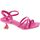 Schoenen Dames Sandalen / Open schoenen Jeannot Sandalo Donna Fuxia Nj732 Roze