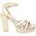 Schoenen Dames Sandalen / Open schoenen Tsakiris Mallas Sandalo Donna Nudo Dorothy-675 Goud