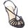 Schoenen Dames Sandalen / Open schoenen Miss Unique Sandalo Donna Nero 2030-e1 Zwart