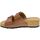 Schoenen Dames Sandalen / Open schoenen Biostar Mules Doppia Fascia Donna Marrone 17/205 new Brown
