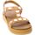 Schoenen Dames Sandalen / Open schoenen Inuovo Sandalo Donna Cuoio 769030 Brown