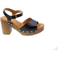 Schoenen Dames Sandalen / Open schoenen Unisa Sandalo Donna Nero Taco/23 Zwart