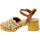 Schoenen Dames Sandalen / Open schoenen Sandro Rosi Sandalo Donna Cuoio 8750 Brown