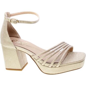 Schoenen Dames Sandalen / Open schoenen Exé Shoes Sandalo Donna Oro Lina-589 Goud