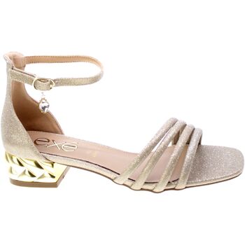Schoenen Dames Sandalen / Open schoenen Exé Shoes Sandalo Donna Oro Katy-827 Goud
