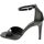 Schoenen Dames Sandalen / Open schoenen Exé Shoes Sandalo Donna Nero Victoria-532 Zwart