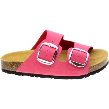 Schoenen Dames Sandalen / Open schoenen Biostar Mules Doppia Fascia Donna Fuxia 205 new Roze