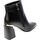 Schoenen Dames Sandalen / Open schoenen Exé Shoes Tronchetto Donna Nero M4864-c5656 Zwart