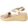 Schoenen Dames Sandalen / Open schoenen Tsakiris Mallas Sandalo Donna Rosato Napoli-519 Roze