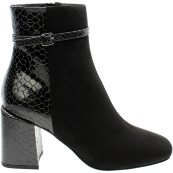 Schoenen Dames Sandalen / Open schoenen Lorenzo Mari Tronchetto Donna Nero Lor1261 Zwart