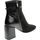 Schoenen Dames Sandalen / Open schoenen Lorenzo Mari Tronchetto Donna Nero Lor1261 Zwart