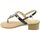 Schoenen Dames Sandalen / Open schoenen Gold&gold Sandalo Donna Nero Gl682 Zwart