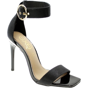 Schoenen Dames Sandalen / Open schoenen Exé Shoes Sandalo Donna Nero Vivian-730 Zwart