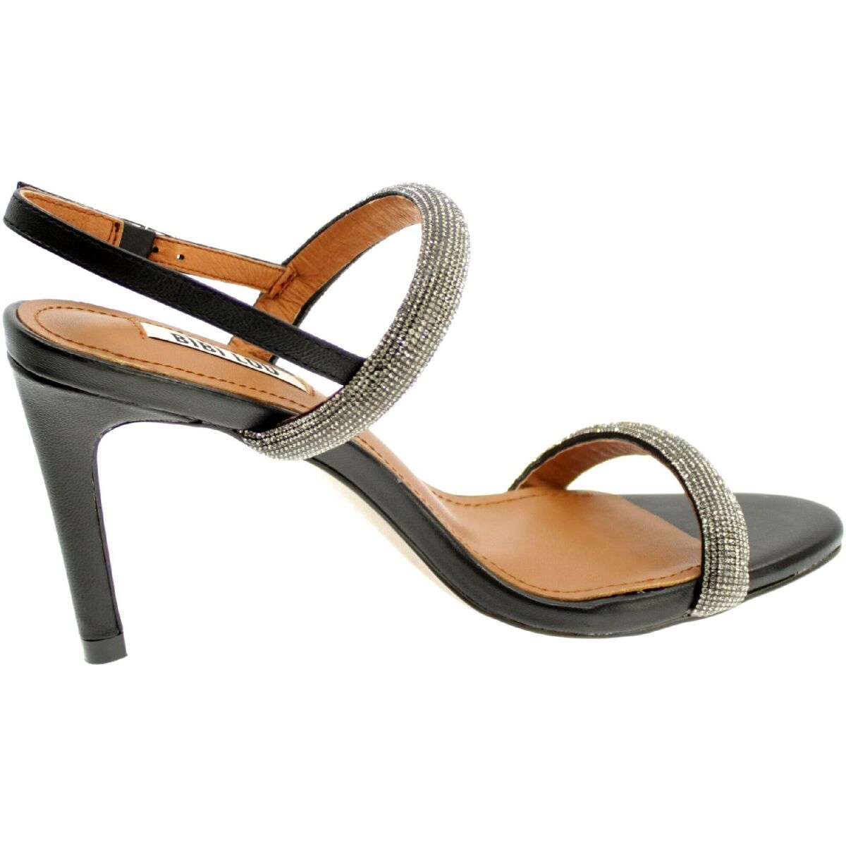 Schoenen Dames Sandalen / Open schoenen Bibi Lou Sandalo Donna Nero 600z00vk Zwart