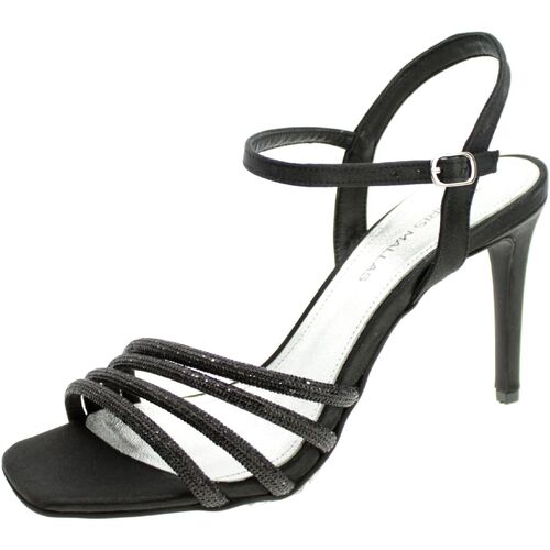 Schoenen Dames Sandalen / Open schoenen Tsakiris Mallas Sandalo Donna Nero Gilda-648 Zwart