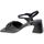 Schoenen Dames Sandalen / Open schoenen Jeannot Sandalo Donna Nero Nj622 Zwart