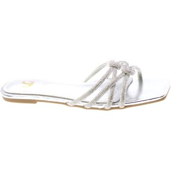 Schoenen Dames Sandalen / Open schoenen Gold&gold Mules Donna Argento Gp23-497 Zilver