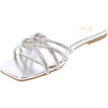 Gold&gold Mules Donna Argento Gp23-497 Zilver