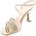 Schoenen Dames Sandalen / Open schoenen Lorenzo Mari Sandalo Donna Platino Mirta-02 Goud