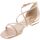 Schoenen Dames Sandalen / Open schoenen Exé Shoes Sandalo Donna Rosato Amelia-548 Roze