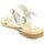 Schoenen Dames Sandalen / Open schoenen Cuoieria Italiana Sandalo Donna Bianco 1860 Wit