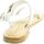 Schoenen Dames Sandalen / Open schoenen Cuoieria Italiana Sandalo Donna Bianco 1860 Wit
