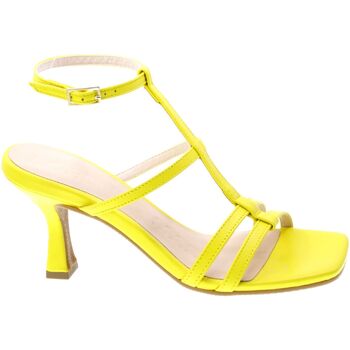 Schoenen Dames Sandalen / Open schoenen Lorenzo Mari Sandalo Donna Giallo Mirta/23 Geel