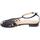 Schoenen Dames Sandalen / Open schoenen Francescomilano Sandalo Donna Nero C11-03p-ne Zwart