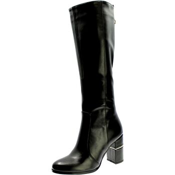 Schoenen Dames Laarzen Exé Shoes Stivale Donna Nero G528-l1483 Zwart