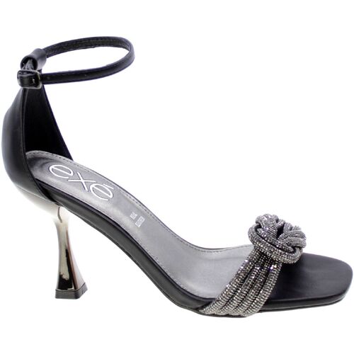 Schoenen Dames Sandalen / Open schoenen Exé Shoes Sandalo Donna Nero Alberta-926 Zwart