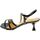 Schoenen Dames Sandalen / Open schoenen Nacree NacrÈe Sandalo Donna Nero 855k029 Zwart