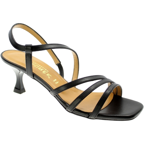 Schoenen Dames Sandalen / Open schoenen Nacree NacrÈe Sandalo Donna Nero 855k029 Zwart