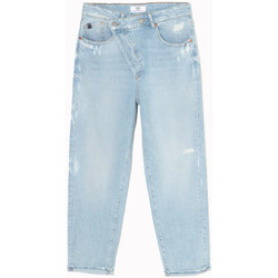 Textiel Dames Jeans Le Temps des Cerises Jeans boyfit COSY, 7/8 Blauw