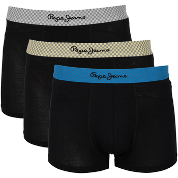 Ondergoed Heren Boxershorts Pepe jeans PMU10778 | Brando Zwart