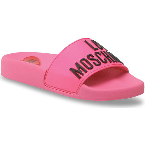 Schoenen Dames Slippers Love Moschino ja28052g1gi13-604 pink Roze