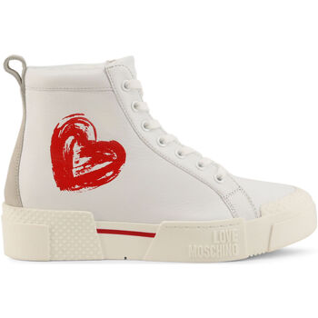 Schoenen Dames Sneakers Love Moschino ja15455g0diac-10a white Wit