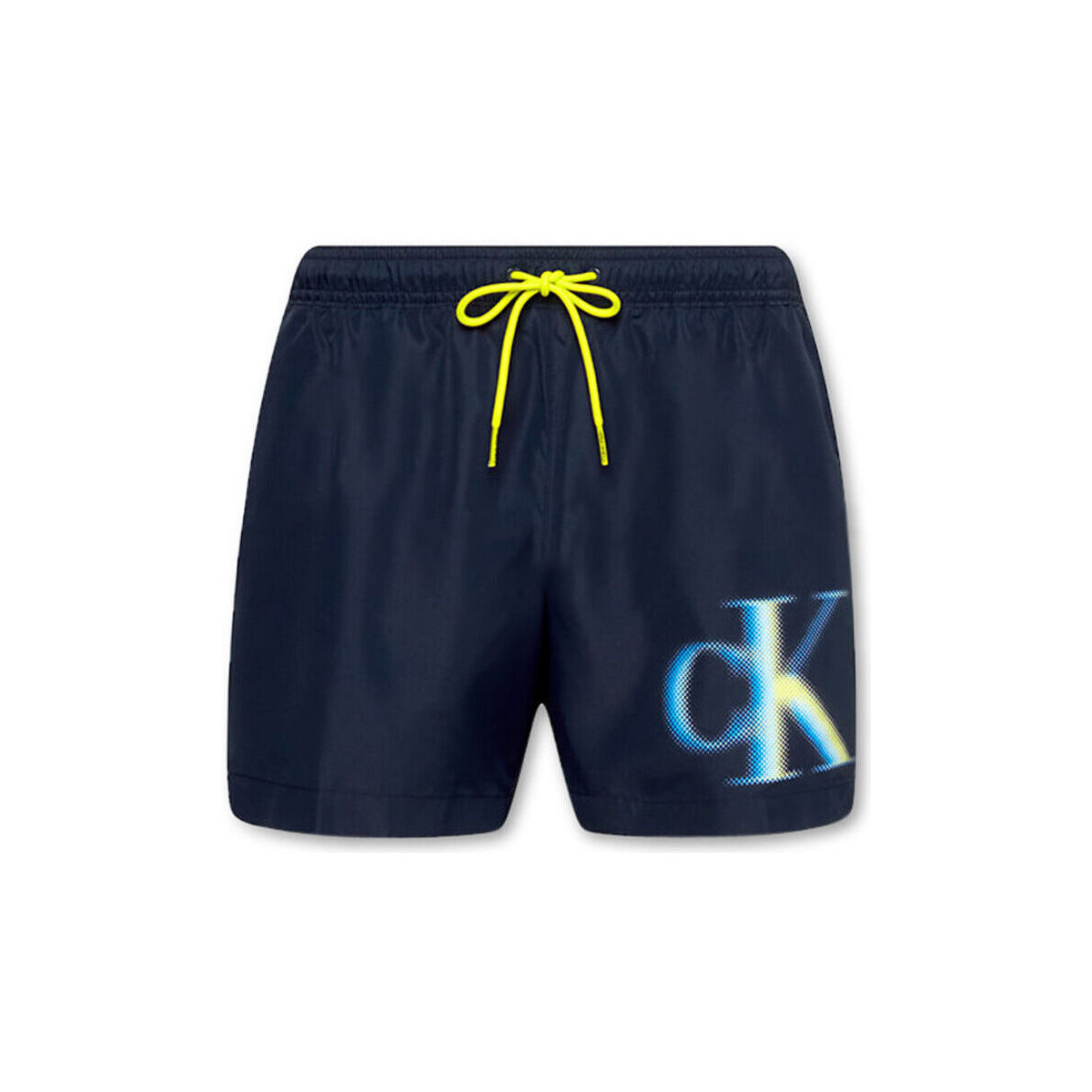 Textiel Heren Korte broeken / Bermuda's Calvin Klein Jeans km0km00800-dca blue Blauw