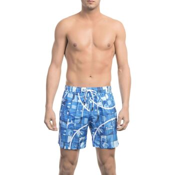 Textiel Heren Korte broeken / Bermuda's Bikkembergs - bkk1mbm05 Blauw