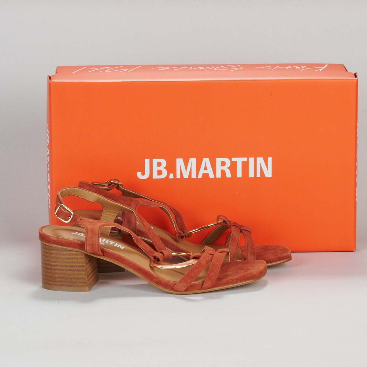 Schoenen Dames Sandalen / Open schoenen JB Martin ECUME Brown