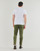 Textiel Heren Polo's korte mouwen Calvin Klein Jeans CK EMBRO BADGE SLIM POLO Wit