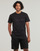 Textiel Heren T-shirts korte mouwen Calvin Klein Jeans LOGO REPEAT TEE Zwart