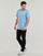 Textiel Heren T-shirts korte mouwen Calvin Klein Jeans CK EMBRO BADGE TEE Blauw