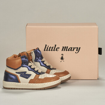 Schoenen Kinderen Hoge sneakers Little Mary CAMILLE Brown