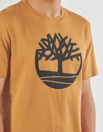 Timberland Tree Logo Short Sleeve Tee Geel