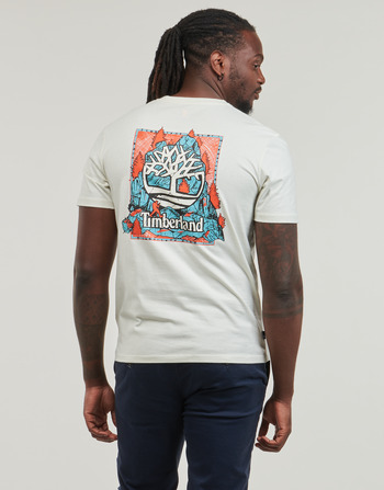 Timberland Back Graphic Short Sleeve Tee Wit