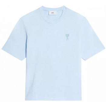 Textiel Heren T-shirts & Polo’s Ami Paris T SHIRT UTS004.726 Blauw