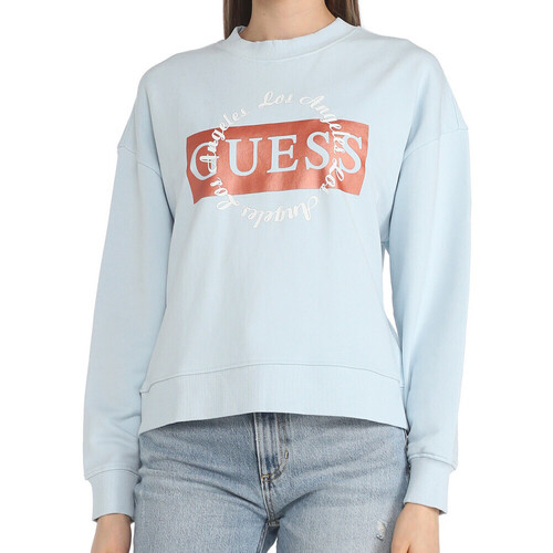 Textiel Dames Sweaters / Sweatshirts Guess  Blauw