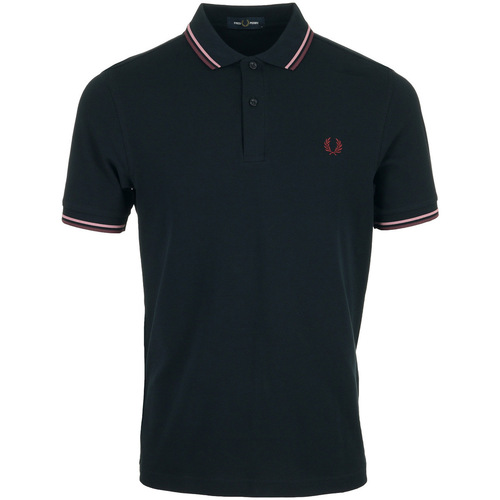 Textiel Heren T-shirts & Polo’s Fred Perry Twinig Tipped Blauw