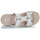 Schoenen Dames Leren slippers Ara Hawaii 2.0 Ecru / Zilver